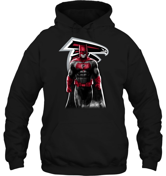 Atlanta Falcons X Batman "bruce Wayne" Hoodie Atlanta Falcons X Batman "bruce Wayne" Hoodie
